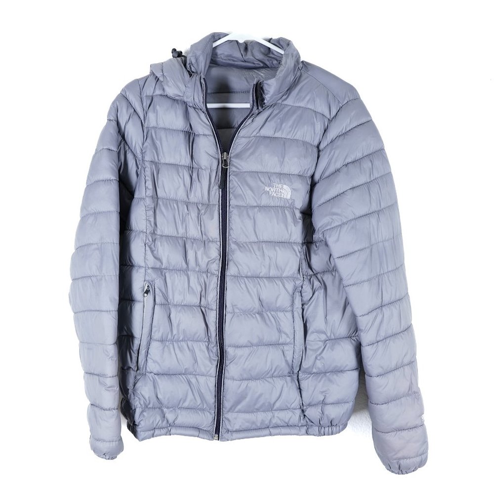 THE NORTH FACE Mens Size Small 900 Series Hooded Down Jacket Zip Front